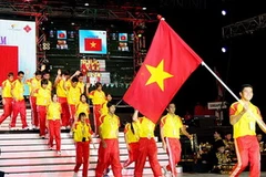 Đoàn thể thao Việt Nam. (Nguồn: Internet)