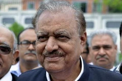 Tổng thống mới được bầu Mamnoon Hussain tại tòa nhà Quốc hội ở Islamabad. (Nguồn: AFP/TTXVN)