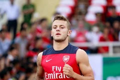 Tiền vệ Jack Wilshere. (Nguồn: Minh Chiến/Vietnam+)