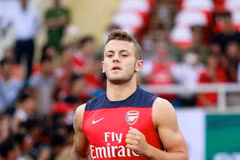 Tiền vệ Jack Wilshere. (Nguồn: Minh Chiến/Vietnam+)