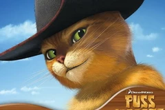 "Chú mèo đi hia" gây cơn sốt tại các rạp. (Nguồn: Internet)