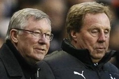 Niềm vui của Sir Alex là nỗi buồn của Harry Redknapp. (Nguồn: AP)