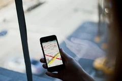 Ứng dụng bản đồ di động Waze. (Nguồn: wired.co)