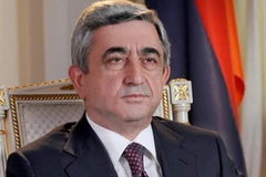 Tổng thống Serzh Sargsyan. (Nguồn: armenianchurchwd.com)