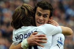 Luka Modric và Gareth Bale khi còn là đồng đội tại Real Madrid. (Nguồn: Getty)