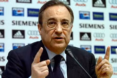 Chủ tịch của Real Madrid, Florentino Perez. (Nguồn: AFP)