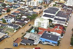 Mưa lũ tại Bolivia. (Nguồn: Internet)