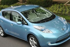 Mẫu xe Nissan Leaf. (Nguồn: Internet)