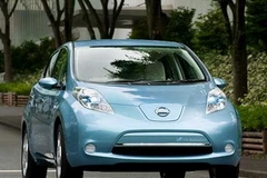 Mẫu xe Nissan Leaf. (Nguồn: Internet)