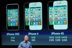 Buổi lễ giới thiệu iPhone 4S. (Nguồn: Internet)