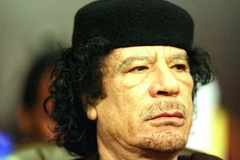 Nhà lãnh đạo Libya Muammer Gaddafi. (Nguồn: Internet)