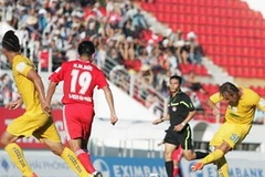 Hải Phòng gỡ hòa phút 90+6, Quảng Nam lên hạng