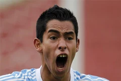 Tiền đạo trẻ Sergio Araujo. (Nguồn: Reuters)