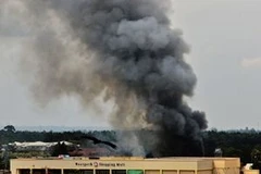 Một người bị thương trong vụ tấn công ở trung tâm thương mại Westgate. (Nguồn: Guardian)