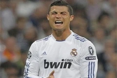 Cristiano Ronaldo thất vọng với trọng tài. (Nguồn: AP)
