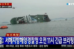 [Video] Chìm phà chở 470 hành khách ở Hàn Quốc 