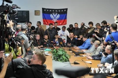 [Video] Tỉnh Donetsk tuyên bố tẩy chay bầu cử Tổng thống Ukraine 