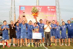 Toàn thắng 3 trận, FC Kẻ Chợ vô địch giải phong trào PTV Cup 2014