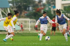 24 tiếng trước trận Jordan: Nữ Việt Nam vẫn tập căng sức