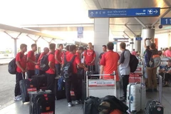 Đội tuyển U19 Việt Nam đã có mặt tại London