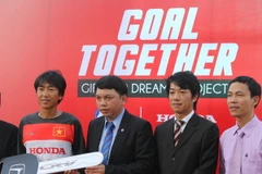 Cầu thủ Việt Nam sẽ được tặng xe máy Honda nếu vô địch AFF Cup