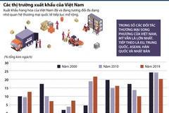 Các thị trường xuất khẩu của Việt Nam đang phát triển đa dạng