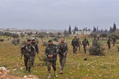 Binh sỹ Syria. (Ảnh: AFP/TTXVN)