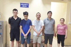 Các đối tượng trong đường dây của Thuận. (Nguồn: Congan.com.vn)