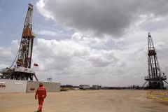 Mỏ khai thác dấu khí thuộc Tập đoàn dầu khí quốc gia Venezuela. (Nguồn: Reuters)