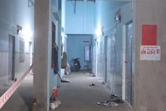 Hiện trường vụ án. (Ảnh: Đậu Tất Thành/TTXVN)