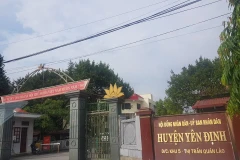 Trụ sở UBND huyện Yên Định, tỉnh Thanh Hóa. (Nguồn: Kinhtenongthon.vn)