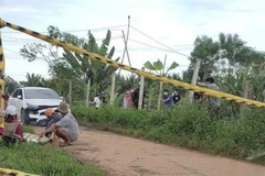 Hiện trường vụ việc. (Ảnh: TTXVN phát)