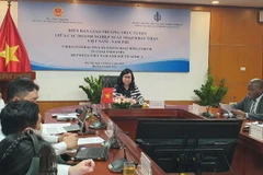 Quang cảnh Diễn đàn giao thương trực tuyến tại đầu cầu Bộ Công Thương. (Nguồn: Bộ Công Thương)