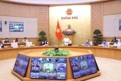 Phó Thủ tướng Vũ Đức Đam phát biểu chỉ đạo. (Ảnh: Văn Điệp/TTXVN)