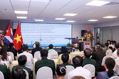 Quang cảnh buổi lễ. (Ảnh: Xuân Khu/TTXVN)