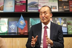 Tiến sỹ Kidong Park, Trưởng Đại diện WHO tại Việt Nam. (Ảnh: Minh Quyết/TTXVN)