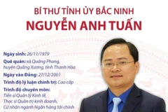 Thông tin về Bí thư Tỉnh ủy Bắc Ninh Nguyễn Anh Tuấn.