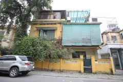 Một ngôi biệt thự trên phố Nguyễn Gia Thiều, quận Hoàn Kiếm, Hà Nội. (Ảnh: Vietnam+)