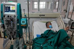 Sức khỏe bệnh nhân Đặng Văn Q đã ổn định. (Ảnh: TTXVN phát)