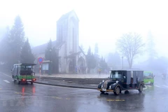 Một góc Sa Pa. (Nguồn: TTXVN)