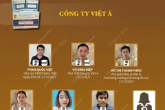 Các đối tượng nào tại Công ty Việt Á đã bị khởi tố?