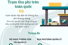 Cả nước có 2,7 triệu phương tiện dán thẻ thu phí không dừng.