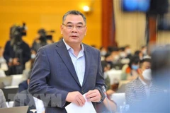 Trung tướng Tô Ân Xô, Chánh Văn phòng, Người Phát ngôn Bộ Công an. (Nguồn: TTXVN)