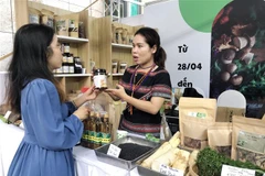 Đa dạng đặc sản vùng miền tại Lễ hội Tinh hoa gia vị Việt, thu hút người dân Thành phố Hồ Chí Minh. (Ảnh: Mỹ Phương/TTXVN)