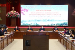 Quang cảnh hội thảo. (Ảnh: Văn Điệp/TTXVN)