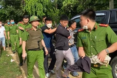 Nghi phạm bị bắt sau 2 giờ gây án. (Nguồn: Tiền Phong)