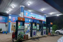 Cửa hàng bán lẻ xăng dầu Gia Khiêm, Vũng Tàu. (Ảnh: TTXVN phát)