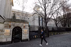Đại sứ quán Nga tại Berlin. (Nguồn: Reuters)