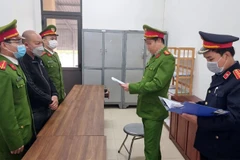 Đối tượng Phùng Xuân Phong bị bắt giữ. (Nguồn: Cand)