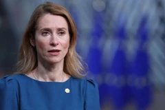 Thủ tướng Estonia Kaja Kallas. (Nguồn: EPA)